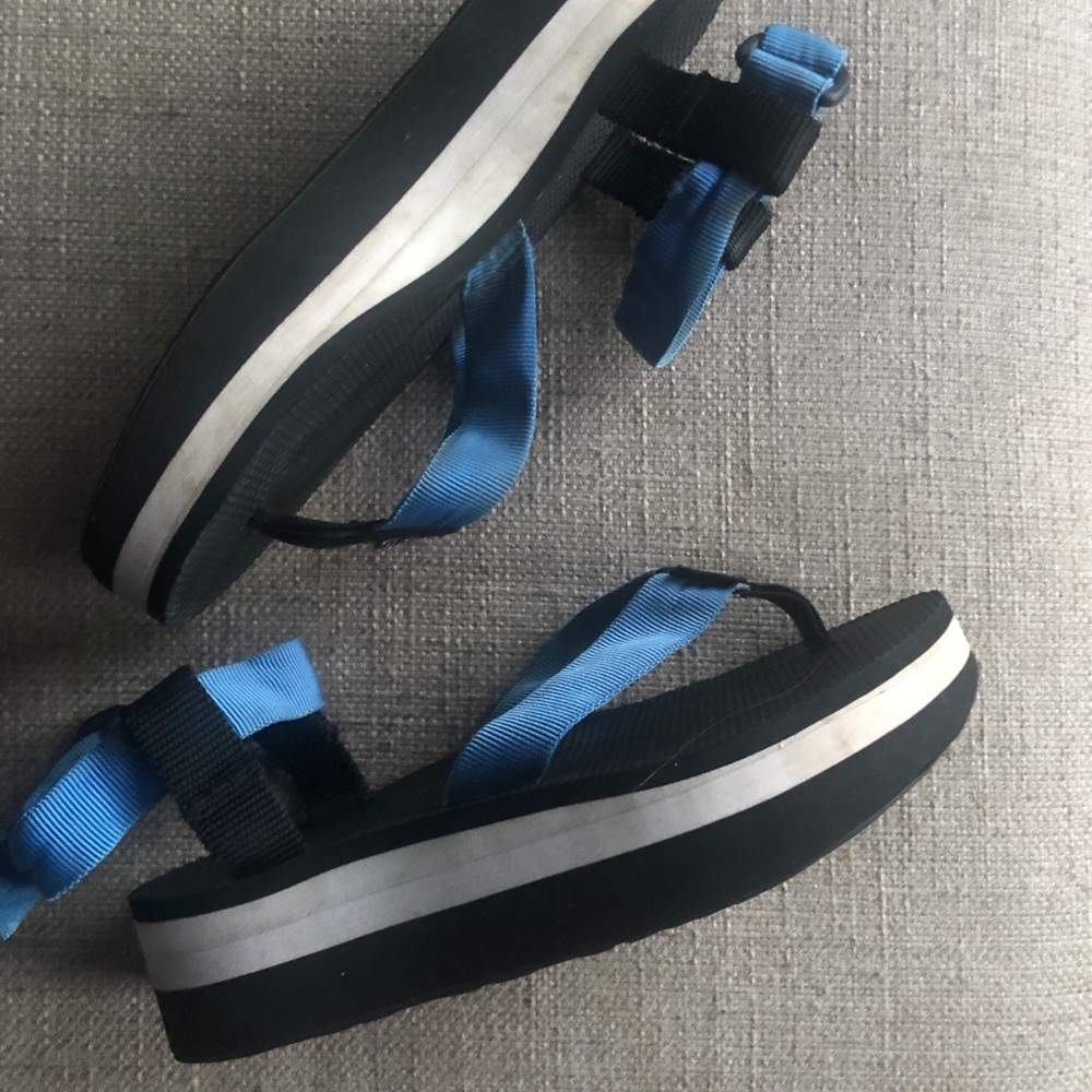 Gently Used Teva Flatforms